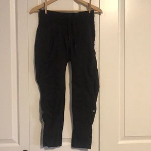 Lululemon black dance studio jogger